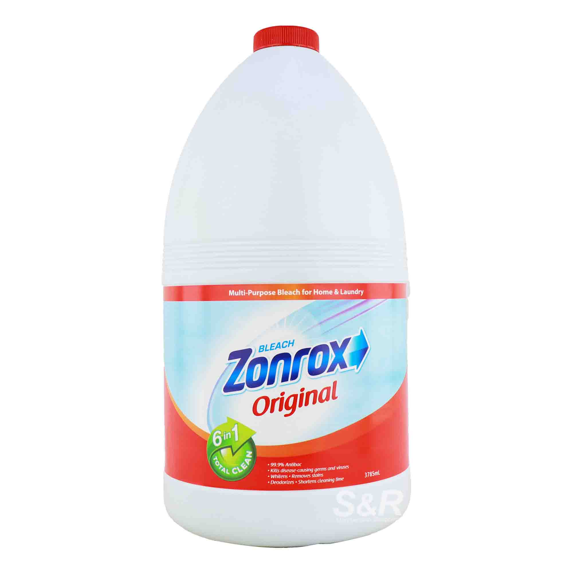 Zonrox Original Multi-Purpose Bleach 3785mL Zonrox Original Multi-Purpose Bleach 3785mL